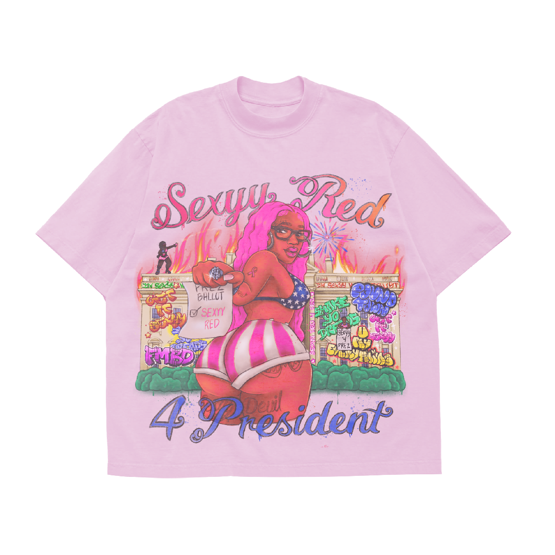 SEXYY'S HOUSE TEE PINK